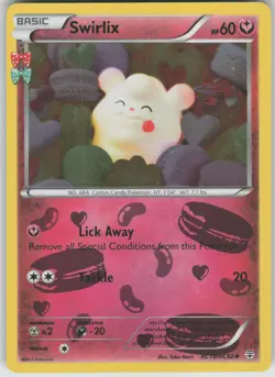 Pokemon TCG Swirlix Uncommon Generations: Radiant Collection RC19/RC32 - Image 1