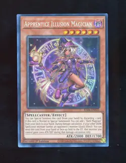 Collector’s Rare Apprentice Illusion Magician RA04-EN023 NM 1st Ed. Yugioh - Image 1