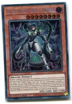 Yu-Gi-Oh! Untergangz XII Null Drastea Secret Rare DOOD-DE008 - Image 1