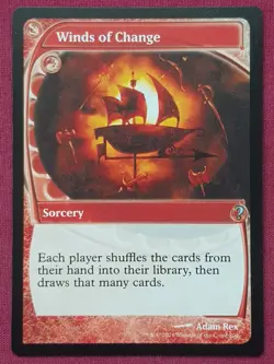 Magic The Gathering MYSTERY BOOSTER 2 MB2 WINDS OF CHANGE red card MTG - Image 1