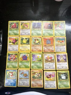 pokemon cards lot 1999 Jungle set 27 total - Image 1