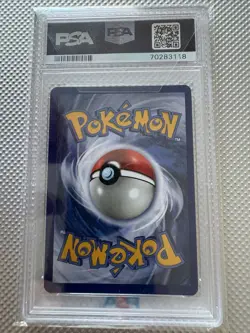 1999 Pokemon TCG Fossil Haunter Holo 1st Edition PSA 8 6/62 Card Stock - Image 2