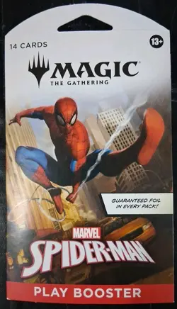 Magic The Gathering MTG: Universes Beyond Spider-Man 30 Play Boosters Sealed - Image 2