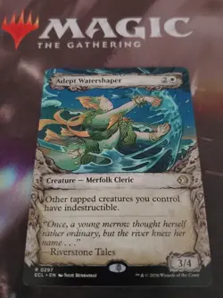 Mtg. Adept Watershaper. Showcase. Lorwyn Eclipsed. Pack Fresh - Image 1