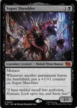 MTG Super Shredder (83) | NM | TMNT {TMT} - Image 1