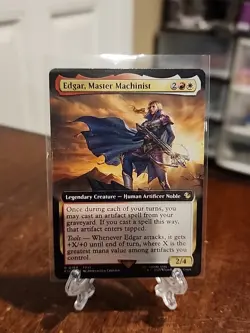 Edgar, Master Machinist (Extended Art) #169 (NM) Final Fantasy FIC Magic MTG - Image 1