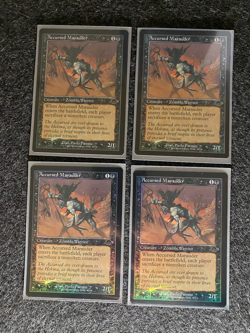 MTG 4 x FOIL Accursed Marauder Retro Frame NM/LP Modern Horizons 3 (MH3) - Image 1