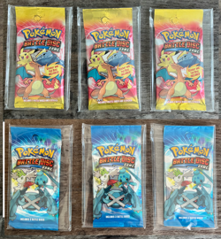 6x *RARE* 2011 Sealed Pokemon Booster Pack Battle Disc Game Charizard VARIANT x - Image 1