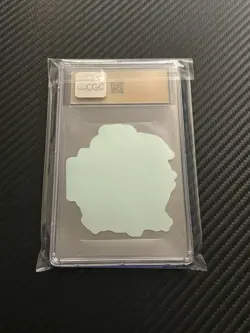 CGC 10 PRISTINE Pokemon Japanese Charizard B-SIDE Label Pt. 1 Sticker - Image 2