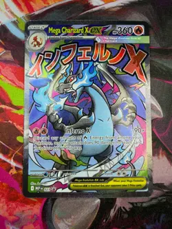 Pokemon Mega Charizard ex NM/M Promo 023 UPC ENGLISH MEGA EVOLUTION - Image 1