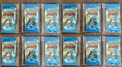 50x 2011 POKEMON Sealed Vintage Booster Packs Battle Dics (45 blue and 5 red) - Image 1