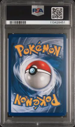 2007 POKEMON DIAMOND & PEARL SECRET WONDERS #132 HONCHKROW LV.X-HOLO PSA 8 - Image 2