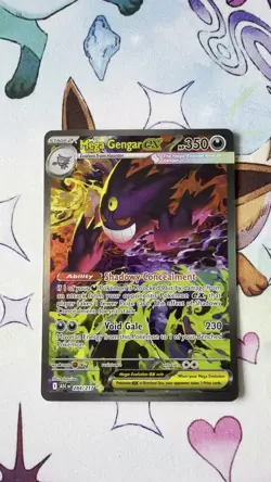 Mega Gengar ex 284/217 SIR Secret Pokemon Ascended Heroes Mint Condition - Image 2