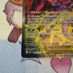Mega Gengar ex 284/217 SIR Secret Pokemon Ascended Heroes Mint Condition - Image 5