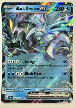 BLACK KYUREM EX 048/191 SURGING SPARKS POKEMON (DOUBLE RARE, NM) - Image 1