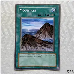 Mountain - SDJ-037 - Common Unlimited Yugioh - Image 1