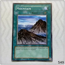 Mountain - SDJ-037 - Common Unlimited Yugioh - Image 1