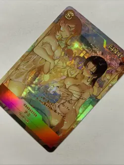 Nami Boa Hancock Bath One Piece Girl Waifu Card Holo Foil Anime Signature Sexy - Image 3