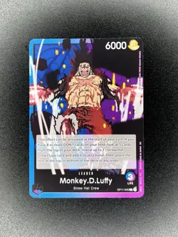 One Piece Monkey.D.Luffy (040) (OP11-040/159) OP11 A Fist of Divine Speed NM - Image 1