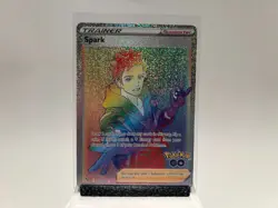 085/078 Spark Secret Rare Rainbow Full Art Trainer Card : Pokemon GO - Image 1