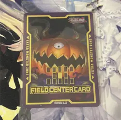 Yu-Gi-Oh! Konami Field Center Card Pumpkin Monster SD/S T.K Plastic TCG - Image 1