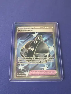 Punk Helmet Holo Trainer Card 121/94 - Pokemon Phantasmal Flames PFL - Image 1