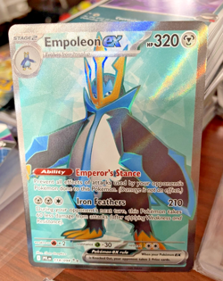 Pokemon card - Empoleon ex 114/94 -Phantasmal Flames - Special Illustration Rare - Image 3