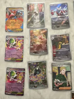 Pokemon TCG Illustration Rare Lot Card MEG Mega Evolutions Lillie Steelix Vulpix - Image 2