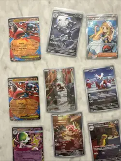 Pokemon TCG Illustration Rare Lot Card MEG Mega Evolutions Lillie Steelix Vulpix - Image 3