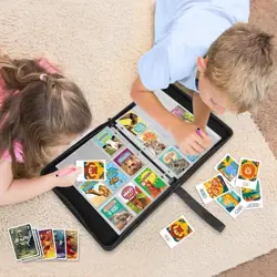 900 Cards Pocket Trading Card Binder 9 Pocket Trading Card Album Folder Case - Image 3