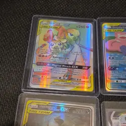 Pokemon GX VMAX Tag Team Holo Card Lot - Gardevoir & Sylveon, Slowpoke (6) - Image 2