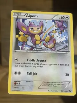 Aipom - 90/114 - Common Pokemon Card Buy 2 Get 1 Free - Image 1