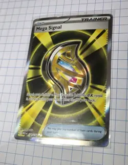 Pokemon TCG Mega Evolution Ultra Rare Trainer Card Mega Signal 171/132 - Image 3