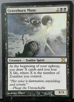 Graveborn Muse 145/383 10th Edition Regular NM8/LP7 light aging - Image 1