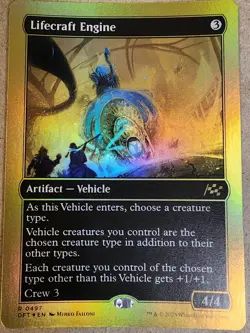 Lifecraft Engine - (First-Place Foil) #497 Aetherdrift Foil - Mtg - Image 1