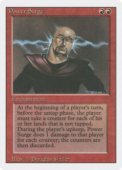 Power Surge (MP) Revised Edition 3ED Magic MTG - Image 1