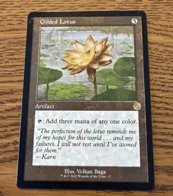 Gilded Lotus 17 Magic the Gathering MTG Brothers War Retro MTG NM R - Image 1