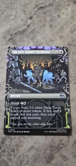 The Last Ronin's Technique (Showcase) Teenage Mutant Ninja Turtles Regular MTG - Image 1