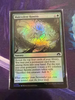 Malevolent Rumble Modern Horizons 3 Foil - Image 1