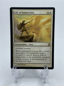 Gift of Immortality - Theros - MTG - Rare - Magic The Gathering - Image 1