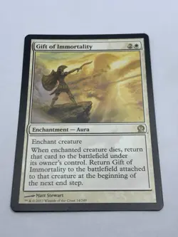 Gift of Immortality - Theros - MTG - Rare - Magic The Gathering - Image 2