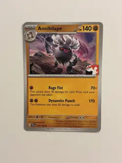 Annihilape 109/198 Pokemon Prize Pack Series 3 Scarlet & violet variant G - Image 1