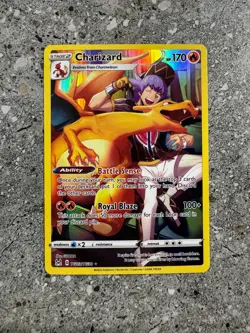 Pokemon TCG Charizard TG03/TG30 Lost Origin Trainer Gallery Art Rare Holo NM - Image 1
