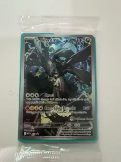 Pokemon Ascended Heroes Pokemon Center Stamped Promo N's Zekrom 031 Sealed - Image 1