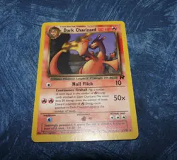 Pokemon Dark Charizard 21/82 TCG Non Holo Team Rocket - Image 5