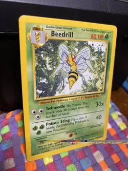 Pokemon TCG Base Set Unlimited Rare Non-Holo 17/102 #17 NM - Image 2