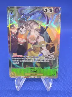 One Piece Awakening of the New Era Enel OP05-100 Alternate Alt Art Super Rare - Image 1