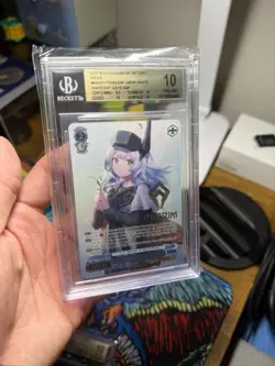 WS Goddess of Victory: NIKKE - Snow White: Innocent Days SSP Stamped Foil BGS 10 - Image 3