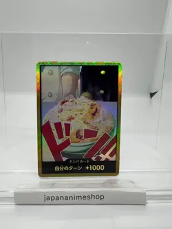 DON !! Card [Gold Frame] (Sanji) ONE PIECE Card The Best Vol.2 - Japanese - Image 1