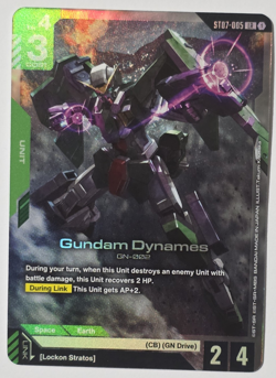 Gundam Dynames Foil - ST07-005 NM - Gundam TCG Card Game - Image 1